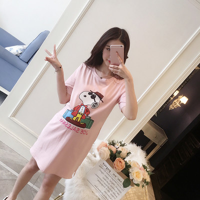 Rochie de dama de vara pentru gravide in mai multe culori cu imprimeu