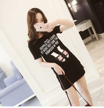 Rochie de dama de vara pentru gravide in mai multe culori cu imprimeu