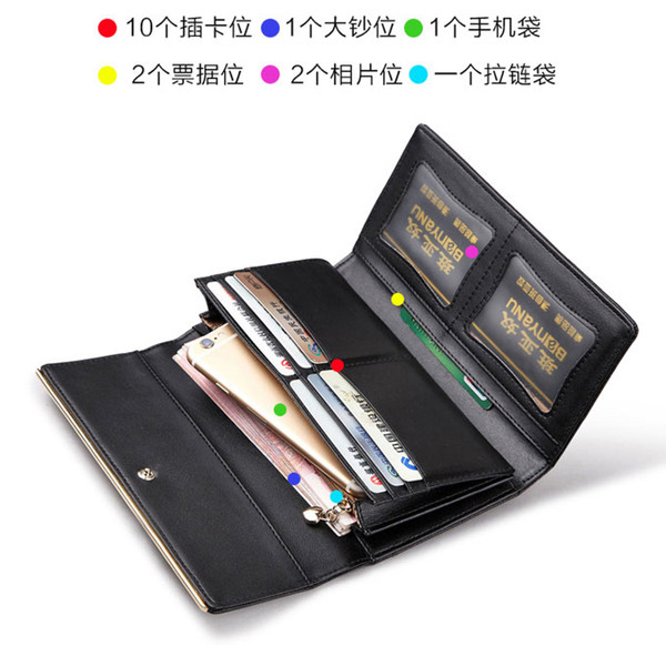 Portofel elegant de dama din piele ecologica in mai multe culori