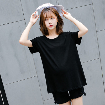 Tricou de dama uni pentru gravide in mai multe culori