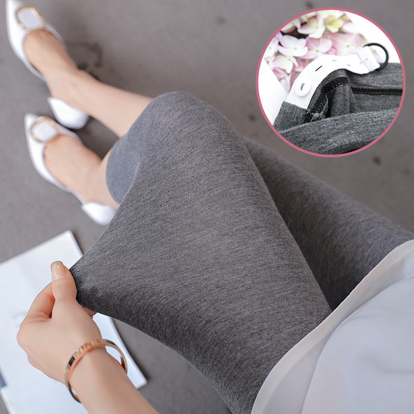 Jambiere elastice curate pentru femei insarcinate in trei culori