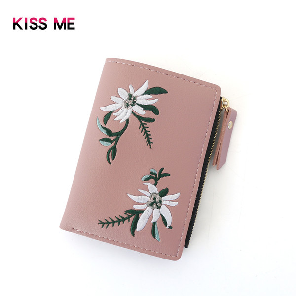 Geanta de dama cu broderie de flori in mai multe culori