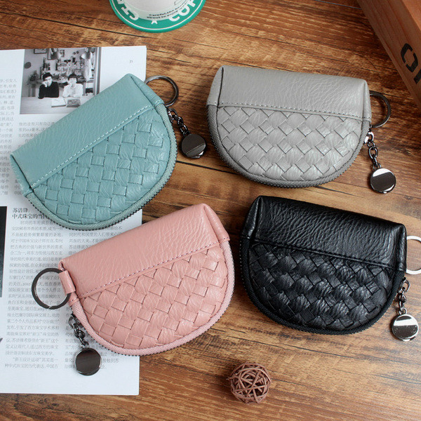 Breloc poșetă mică din piele ecologică în diferite culori