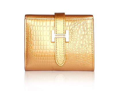 Portofel de dama confortabil din piele lacuita in mai multe culori