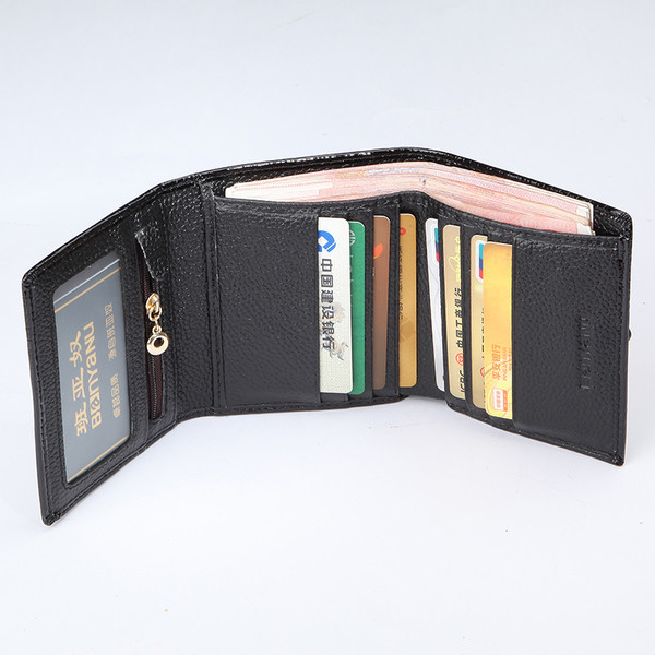 Portofel de dama confortabil din piele lacuita in mai multe culori