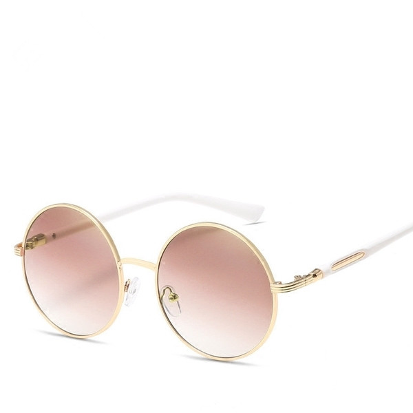 Ochelari eleganti de dama in forma rotunda si in trei culori