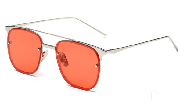 Ochelari de soare de dama cu rame metalice in diferite culori