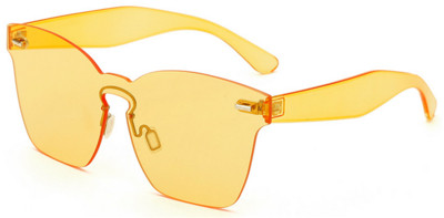 Ochelari pătrați moderni de damă cu lentile mari