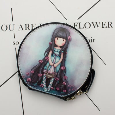 O poșetă mică de femei cu diverse desene animate