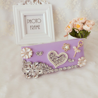 Portofel de dama cu pietre decorative in mai multe culori