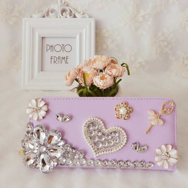 Portofel de dama cu pietre decorative in mai multe culori