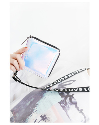 Portofel mic de dama in doua culori neon