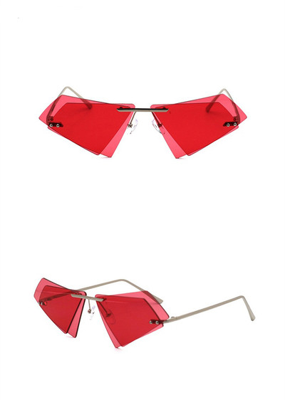 Ochelari de soare pentru femei - non-standard, în diferite culori