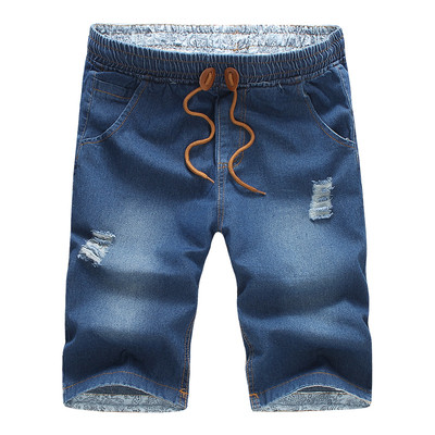 Blugi de vara barbatesti cu talie elastica in doua culori