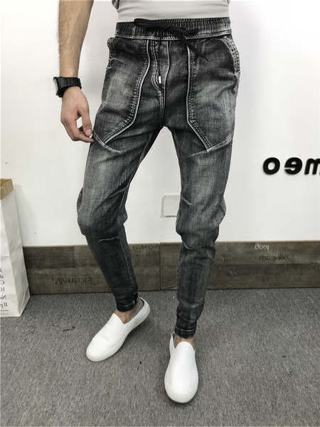 Pantaloni bărbați în două culori