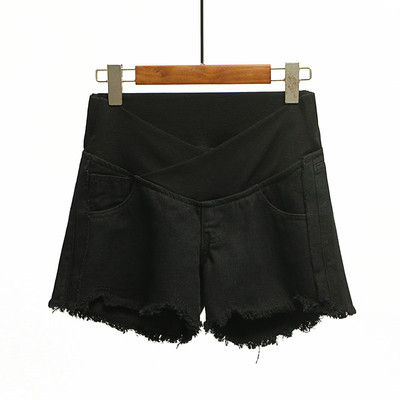 Къси дънкови панталони за бременни жени в няколко цвята