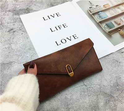 Portofele de dama elegante cu inchizator metalic