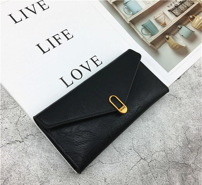 Portofele de dama elegante cu inchizator metalic