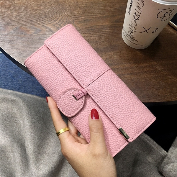 Portofel de dama din piele ecologica in mai multe culori