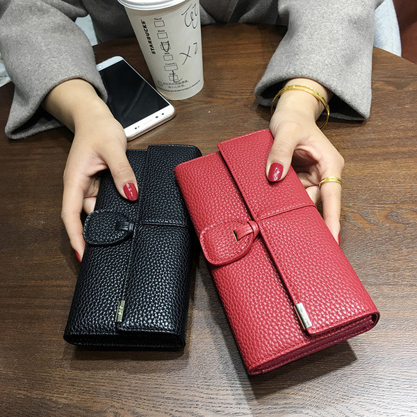 Portofel de dama din piele ecologica in mai multe culori