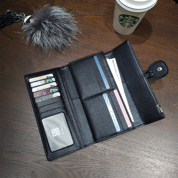 Portofel de dama din piele ecologica in mai multe culori