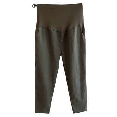 Λεπτά βαμβακερά παντελόνια για έγκυες γυναίκες