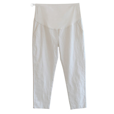 Λεπτά βαμβακερά παντελόνια για έγκυες γυναίκες