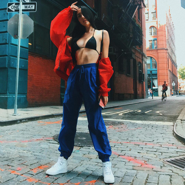 Pantaloni sport casual dama model lat