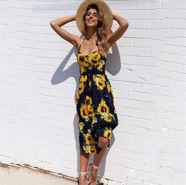 Rochie de vara dama in diferite culori cu bretele reglabile