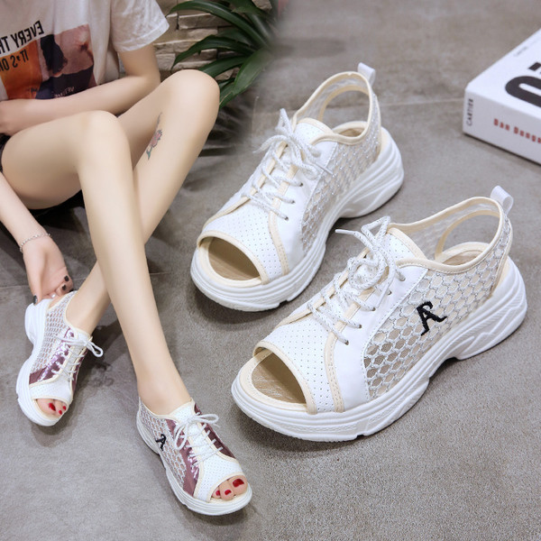 Sport - sandale casual cu sireturi - doua modele