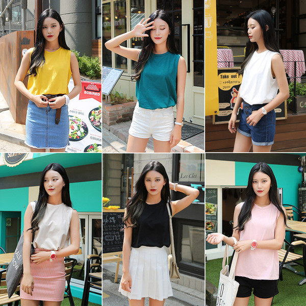 Maieu de dama cu bretele late in mai multe culori