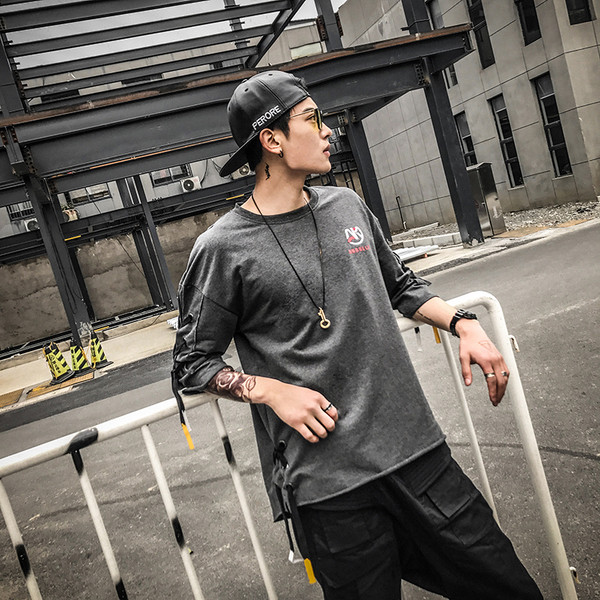 Tenis casual pentru bărbați, cu mâneci 3/4 cu legături încrucișate