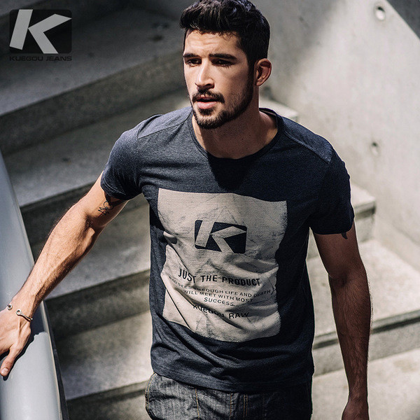 Tricou bărbătesc în mai multe culori cu inscripție