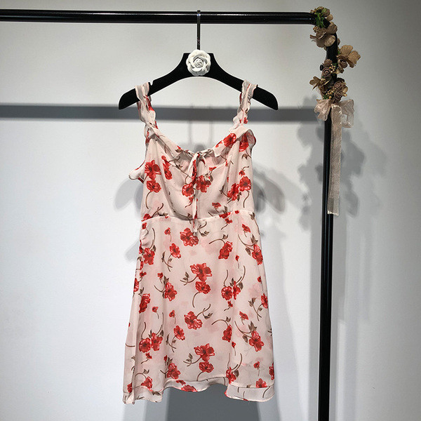 Rochie de vara dama in stil liber cu imprimeu