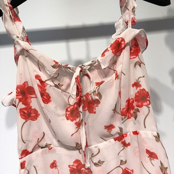 Rochie de vara dama in stil liber cu imprimeu