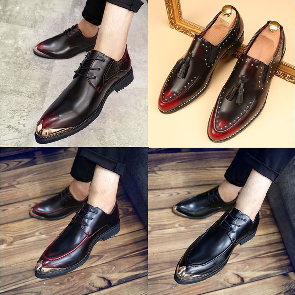 Pantofi barbati eleganti extravaganti in doua modele