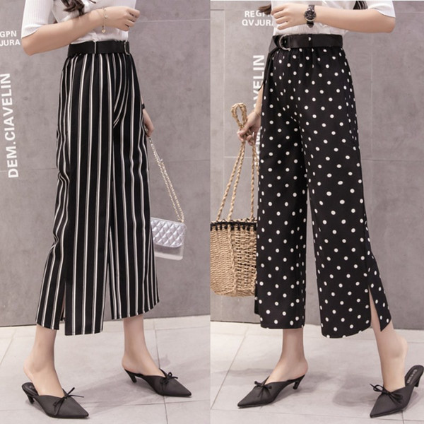 Pantaloni eleganti de dama cu lungimea de 7/8 - trei modele