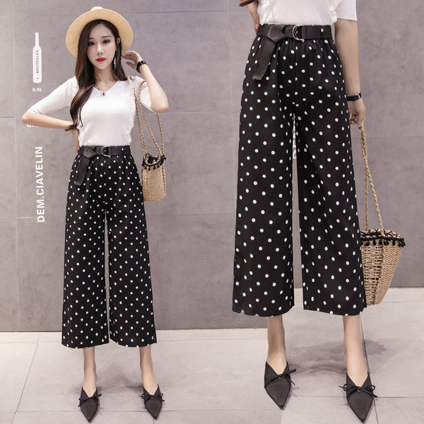 Pantaloni eleganti de dama cu lungimea de 7/8 - trei modele