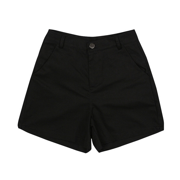 Pantaloni scurti de dama cu talie inalta in trei culori