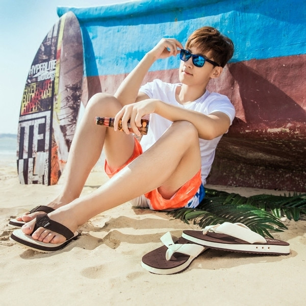 Papuci casual barbatesti cu talpa antiderapanta