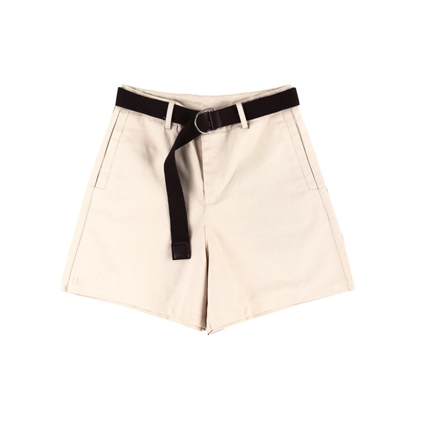 Pantaloni scurți eleganti de damă cu talie înaltă - mai multe culori