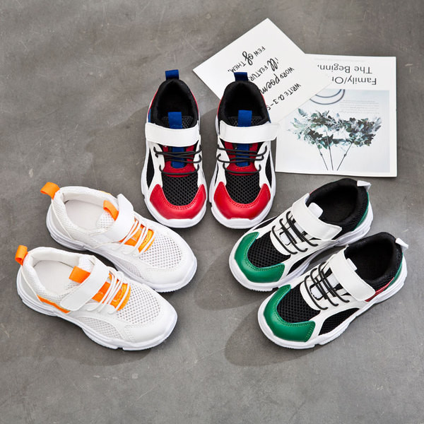 Sport - adidasi casual pentru baieti care respira in trei culori