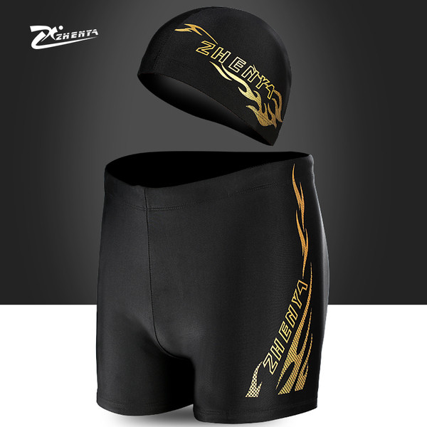 Costum de baie pentru bărbați în mai multe modele cu pălărie