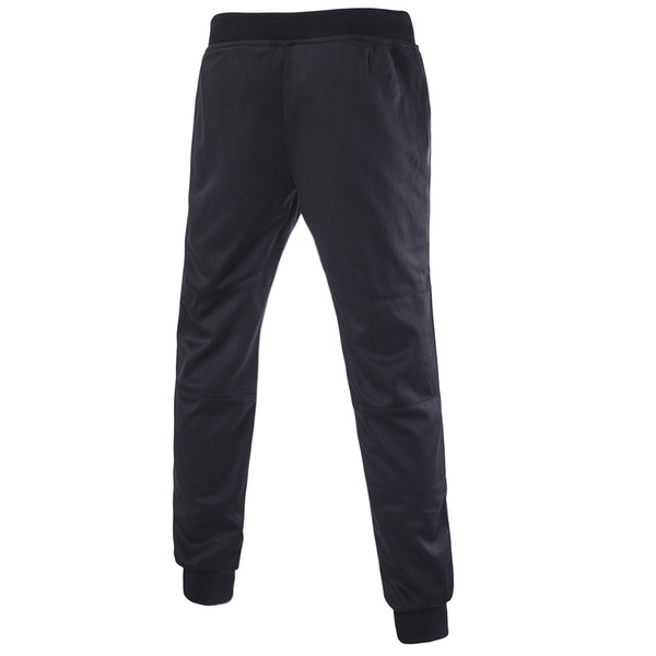 Trening pentru bărbați de culoare neagră cu imprimeu și elemente metalice