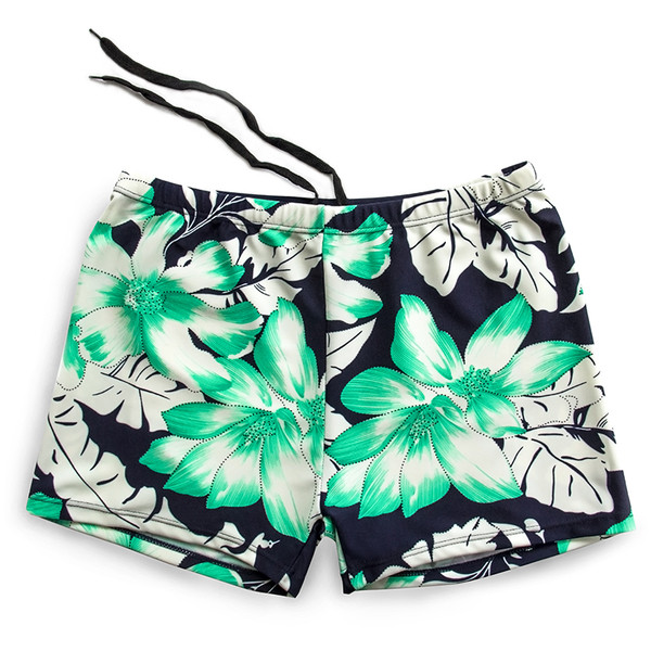 Costum de baie pentru bărbați cu motiv floral