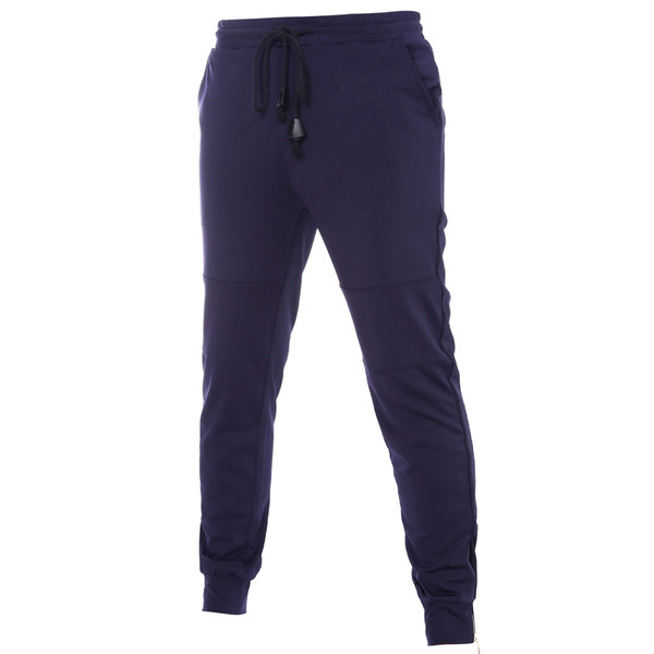 Costum sport uni pentru bărbați, cu fermoare decorative laterale