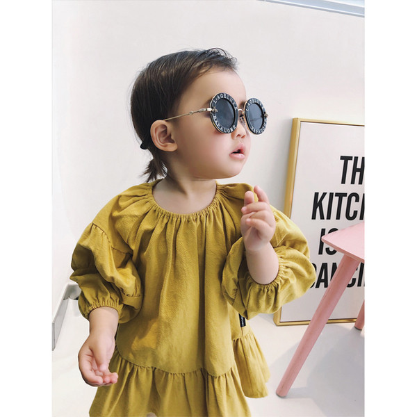 Stílusos gyerek napszemüveg lányoknak több színben felirattal