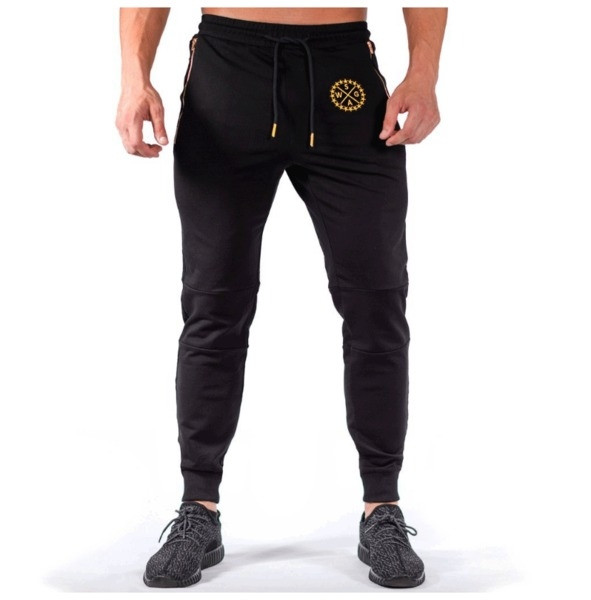 Costum bărbătesc în două culori cu inscripție și imprimeu