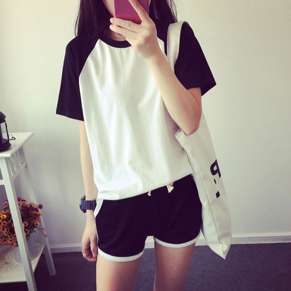 Model lat de echipa sportiva de vara in mai multe culori