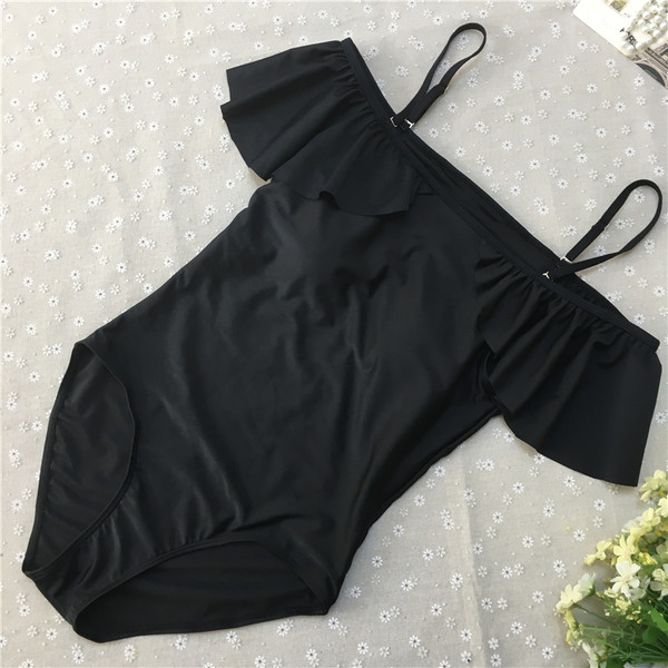 Costum de baie complet de damă cu mâneci scurte cu imprimeu floral